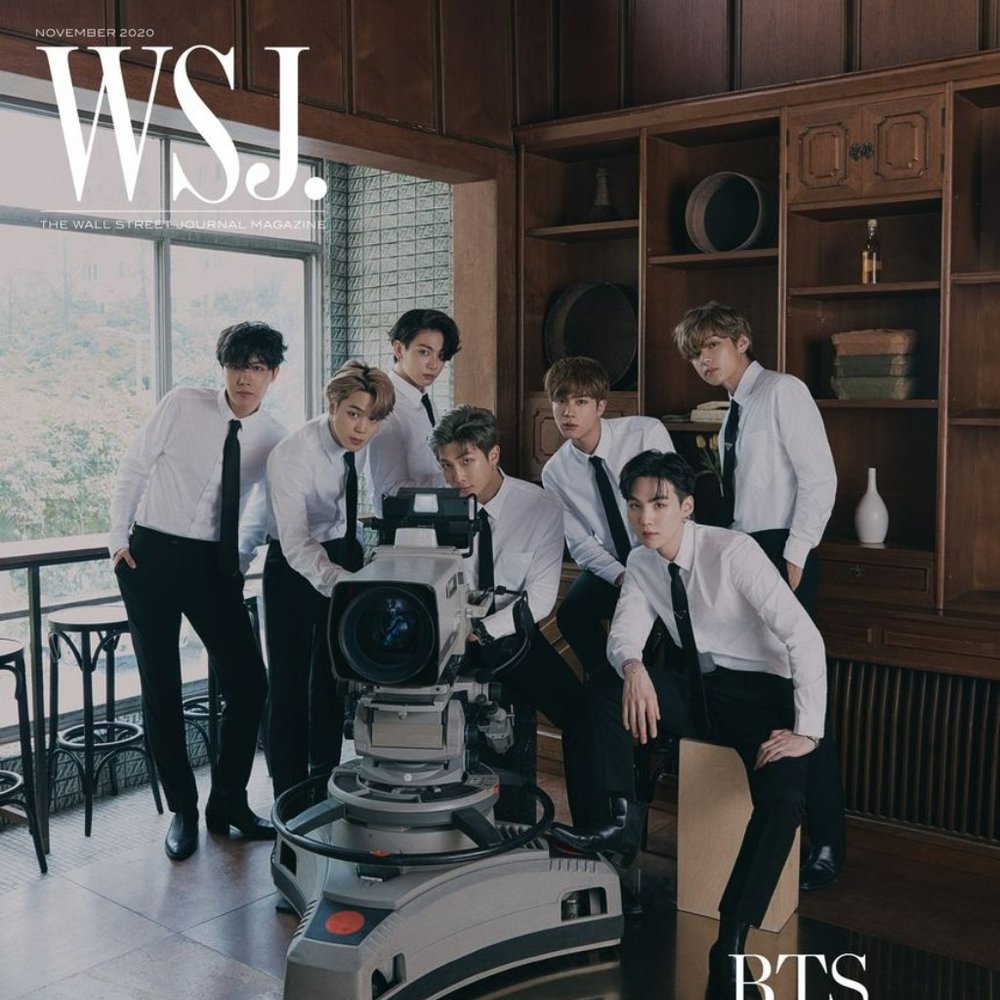 NEW-BTS - WSJ (Wall Street Journal) Music Innovator Special Edition Cover Issue.